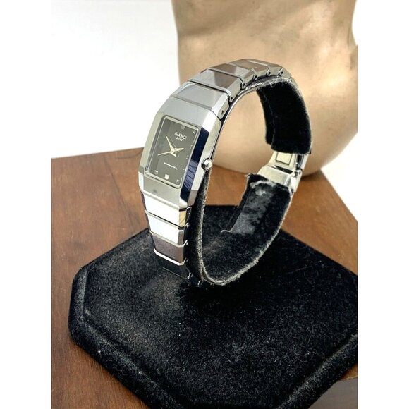 Roberto Bianci Women's Watch RB16963 Classico Quartz Black Dial Tungsten 18mm - Picture 2 of 13